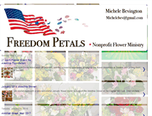 Tablet Screenshot of freedompetals.com
